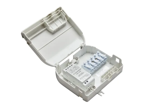 Q-Box Multi Casambi A2D, IP20-klassifisert, enkel å installere Q-boks for smarte enheter - inneholder Casambi A2D 108x110x32mm