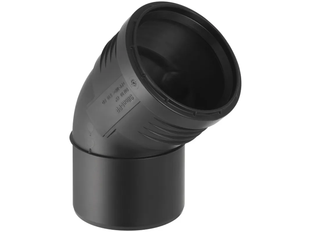 50 mm x 45° Bøjning Silent PP Geberit