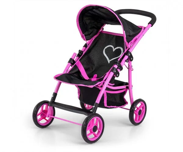 Milly Mally Natalie Prestige svart dukkevogn