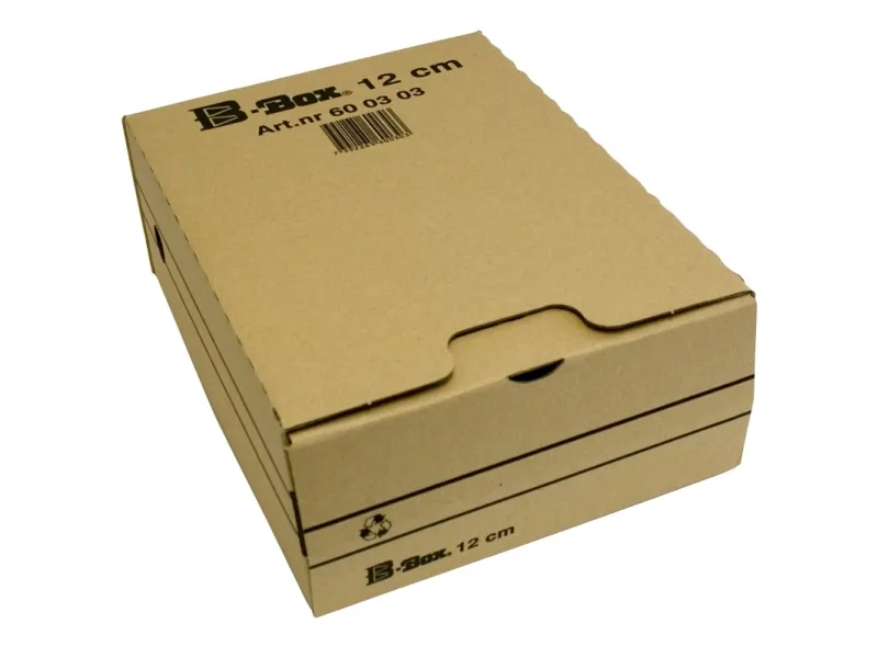 Arkiveboks B-Box 12cm Brun - (25 stk.)