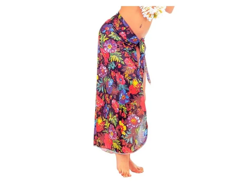 Hawaii pareo, sort