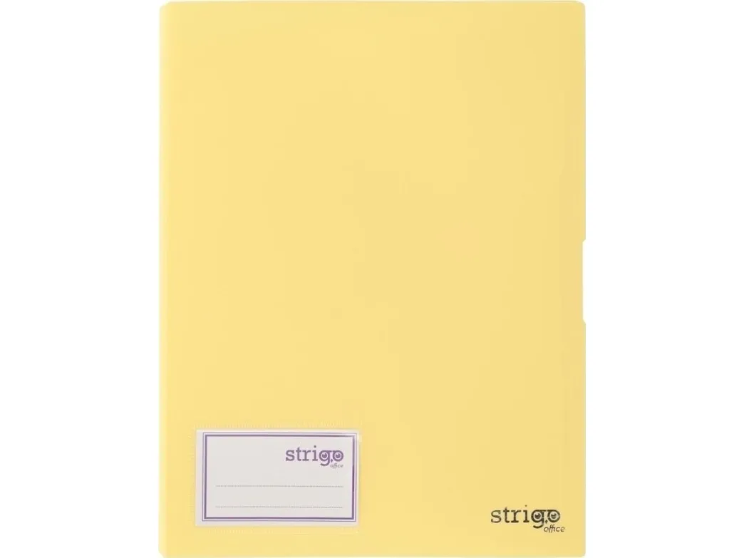 Tilbudsalbum A4 40 skjorter gule STRIGO