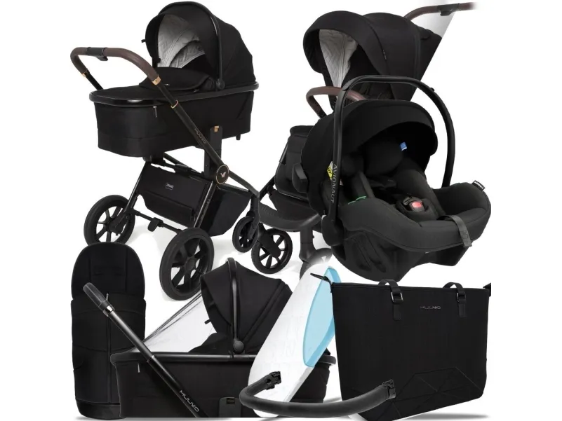 Muuvo universal barnevogn Quick SE2 2in1 Sunset svart, MQ.SE2.0-W2W1-SUNSET BLAC