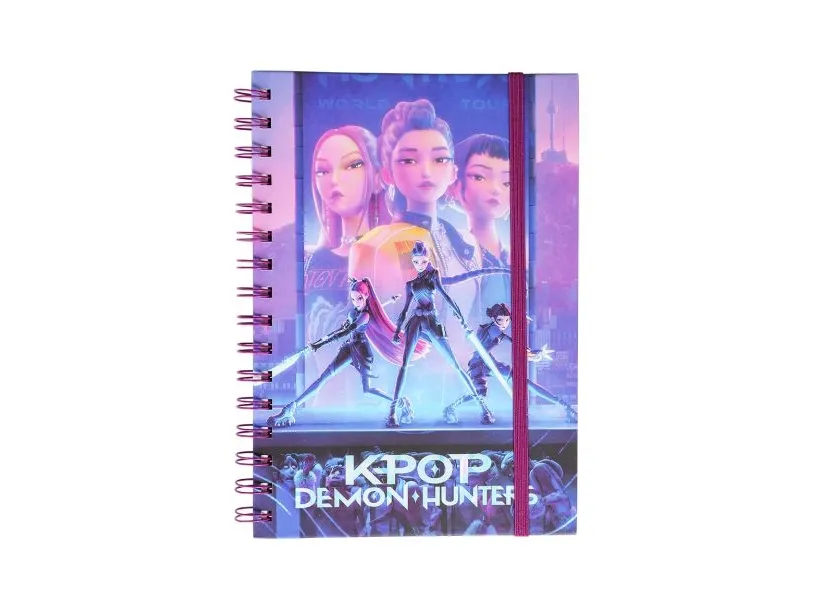 Kids Euroswan Pamietnik notatnik spiralny a5 k-pop demon hunters