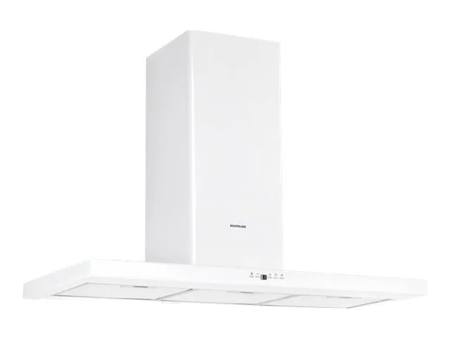 SILVERLINE Beta SL 3120-60 HV - Panser - skorsteinsflat - bredde: 59.8 cm - dybde: 40 cm - ekstraksjon og resirkulasjon (-) - hvit