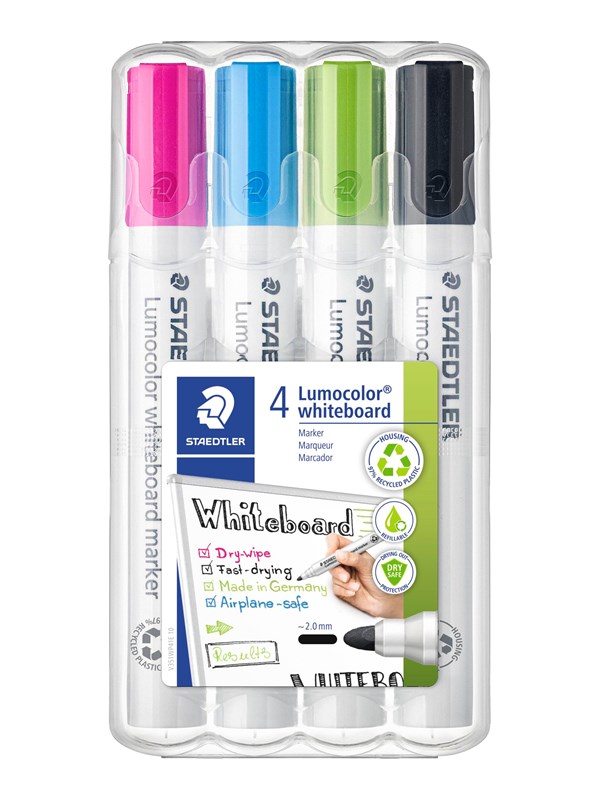 Staedtler Whiteboard marker Lumo. 4pcs.box