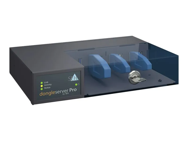 SEH dongleserver Pro - Enhetsserver - 1GbE, USB 2.0, USB 3.0