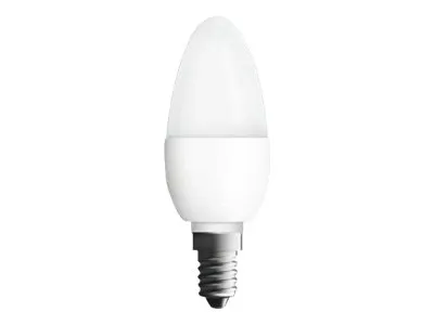 OSRAM CLASSIC B - LED-lyspære - form: GLS - mattslipt finish - E14 - 5.3 W (ekvivalent 40 W) - klasse F - 2700 K (en pakke 3)