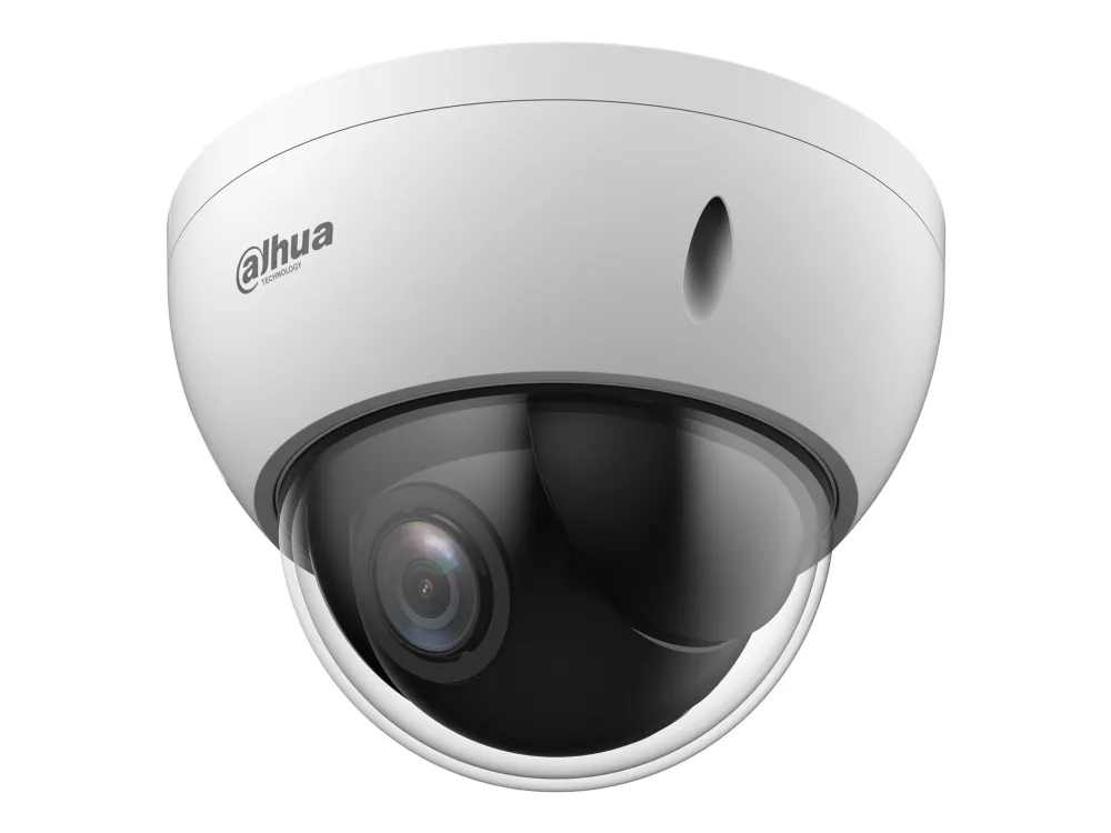 Dahua WizSense Series SD22404DB-GNY - Nettverksovervåkingskamera - PTZ - kuppel - lightning-proof - farge (Dag og natt) - 4 MP - 2560 x 1440 - 1080p, 720p - fast irisblender - motorisert - Ethernet 10Base-T/100Base-T - H.264H, H.264B, H.265+, H.264, H.265, MJPEG, H.264+ - DC 12 V / PoE