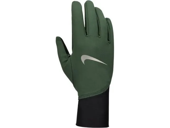 Nike løpehansker for menn Pacer Midweight grønn/svart N1010535313 M