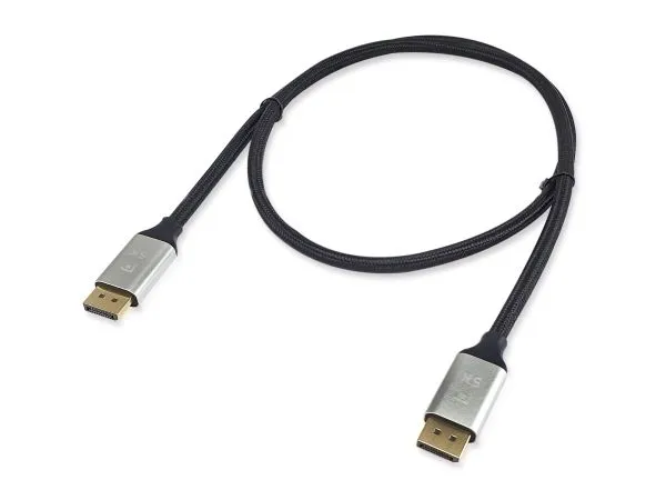 Equip 119266, 10 m, DisplayPort, DisplayPort, Hankjønn, Hankjønn, 7680 x 4320 piksler