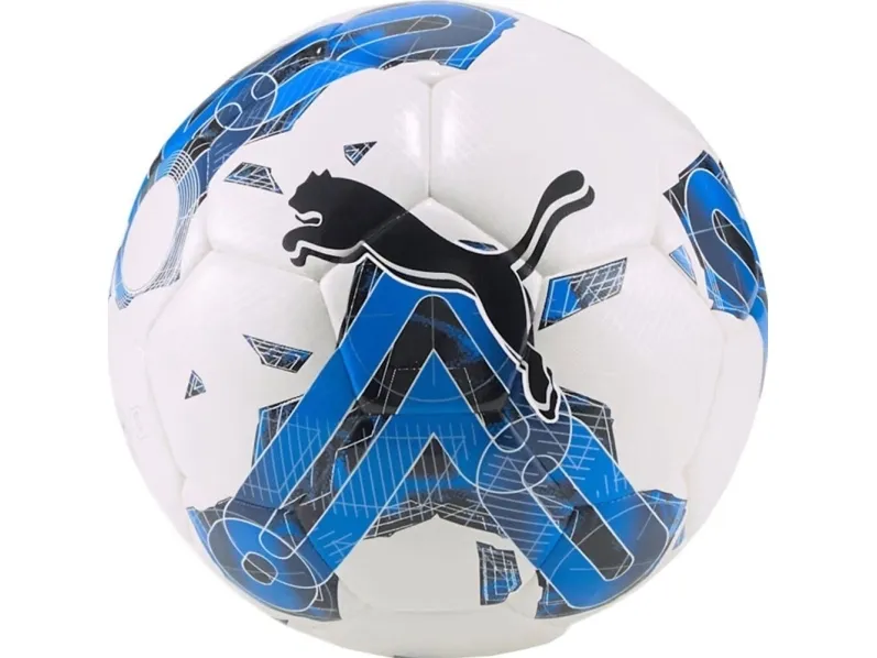 Puma Orbita 5 Hybrid fotball hvit/blå (83783 03)
