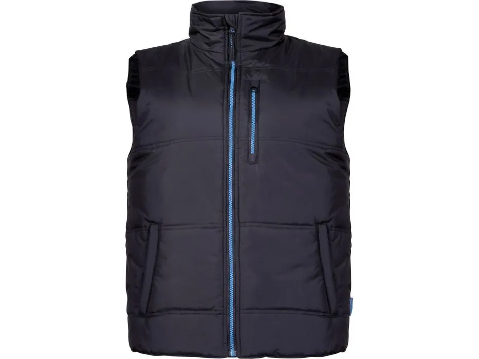 Lahti Pro polstret vest svart-blå str. XXXL (L4130806)