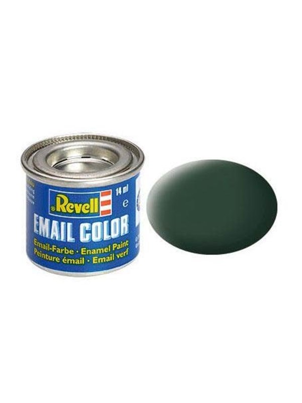 Revell enamel paint # 68-dark green Matt