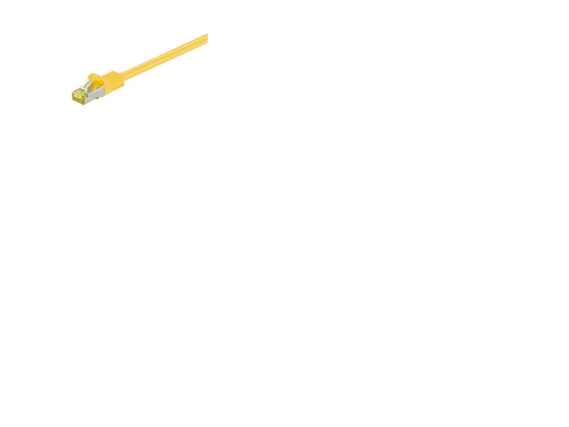 TecLine kabel S/FTP Cat 7 High Quality T138 GHMT (ISO/IEC) gul 5,0 m