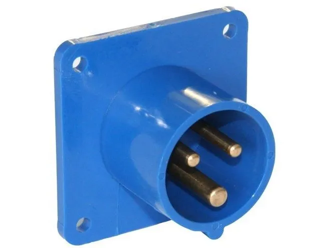 PCE CEE apparatstik flange 3P 16A 230V