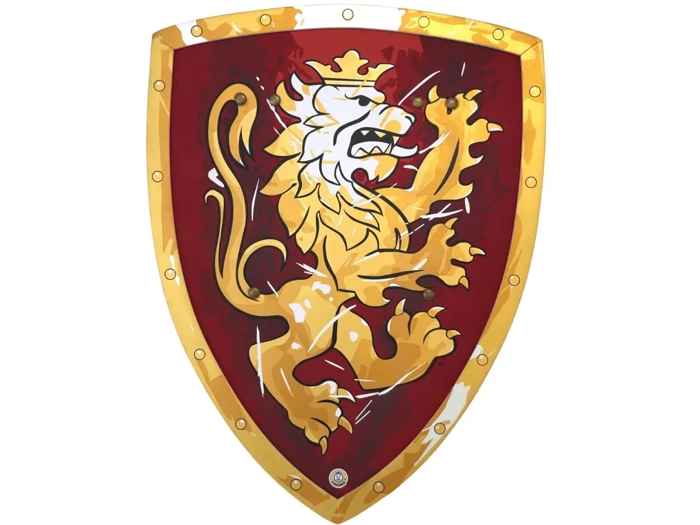 Impulse Toys ridderskjold, rød Noble Knight