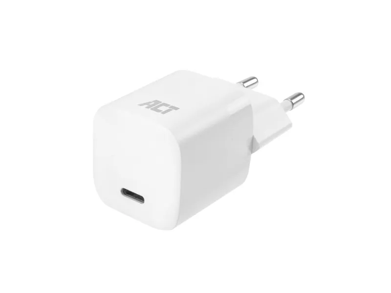 ACT AC2120 lader for mobile enheter Hvit innendørs