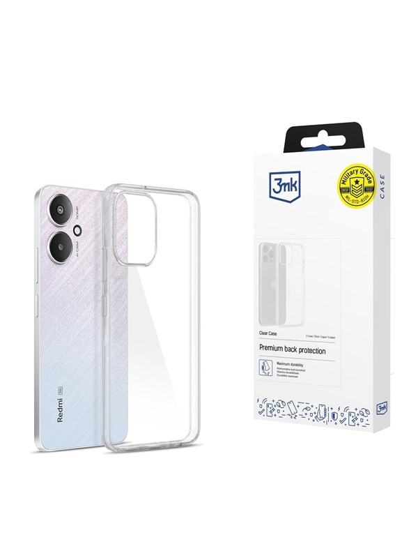 3mk Clear Case for Xiaomi Redmi 13C 5G - transparent