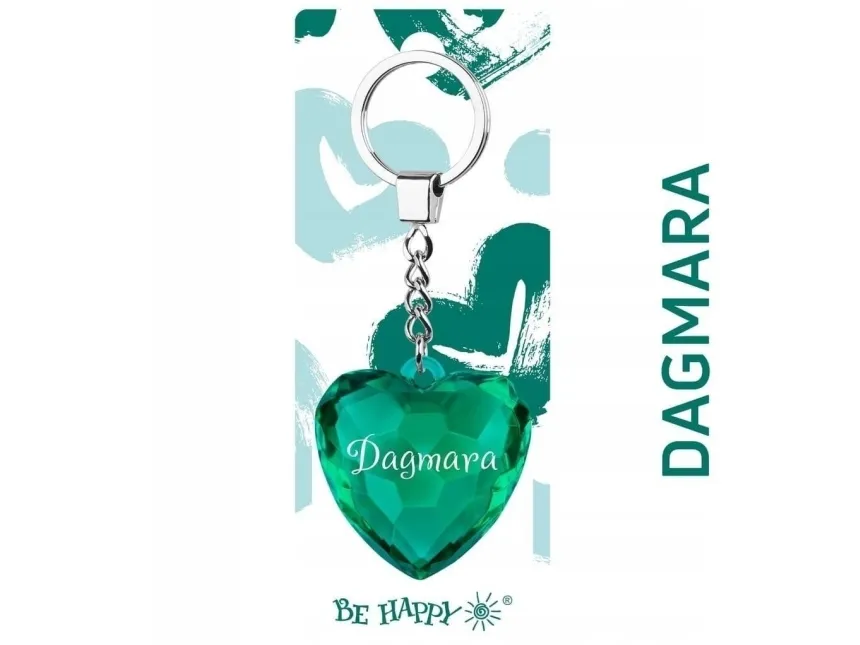 Dagmara Hjerte Nøkkelring EDUKAMP