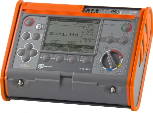 Sonel måler for elinstallasjonsparametere MPI-520 flerfunksjonell (WMPLMPI520)