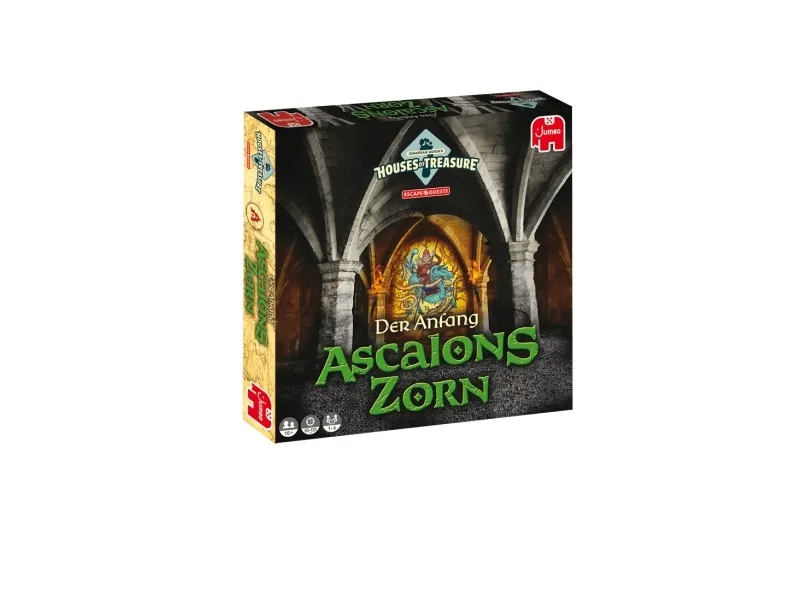 Jumbo Spiele Stalo Žaidimas - Jumbo Lobių Pabėgimo Quest Ascalons Zorn 1-4 Žaidėjai