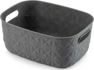 Curver kurv S mørkegrå Softtex 4L