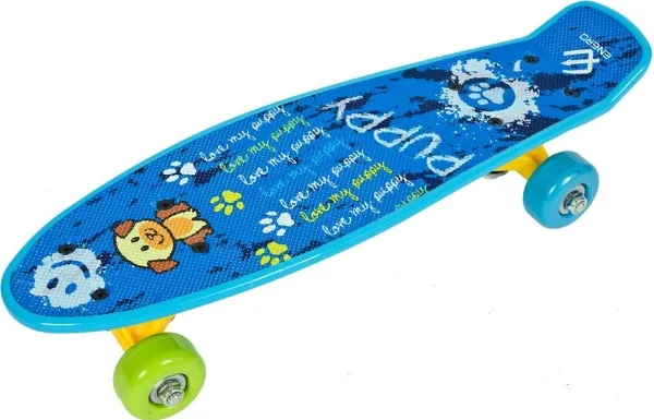Mini valp plast skateboard 1012773