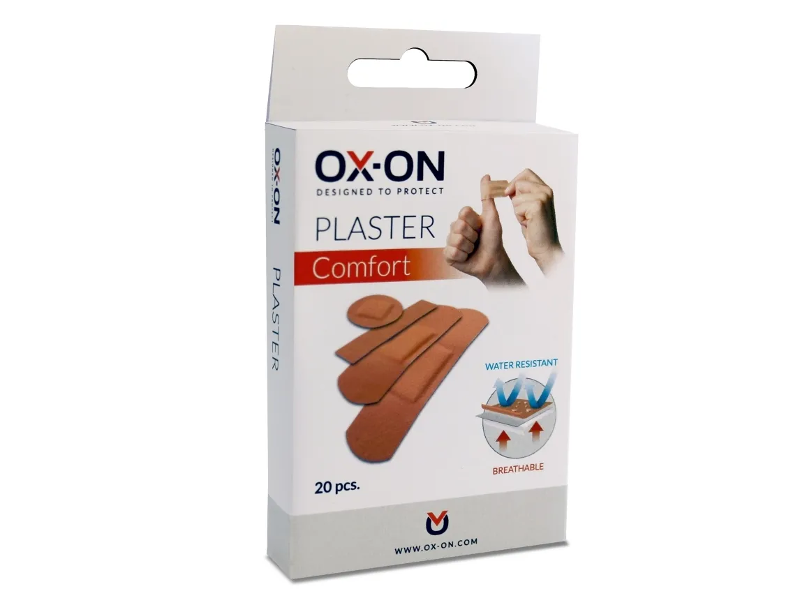 Plaster Comfort vandfast m/20stk ass str