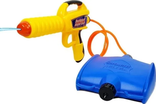 Lean Sport vannpistol med tank gul og blå