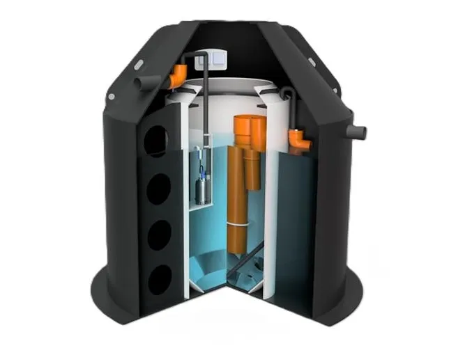 Minirenseanl. WS Bioclean 5 PE/SO plast