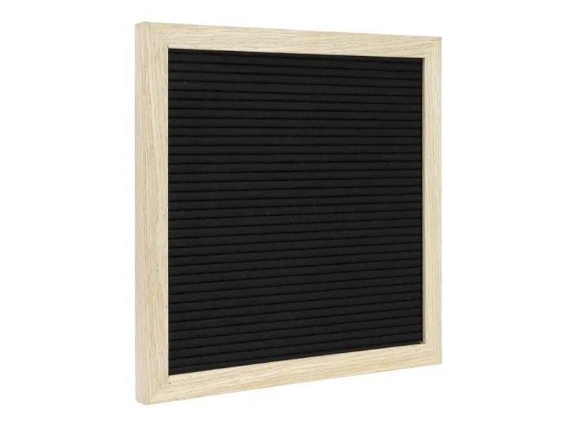 Securit® bogstavtavle teakramme 30x30