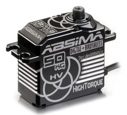 Absima 2030101, Servo, svart, hvit