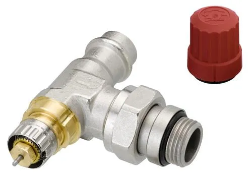 Danfoss RA-N press fit 15mm - vinkel Radiatorventil 013G3237