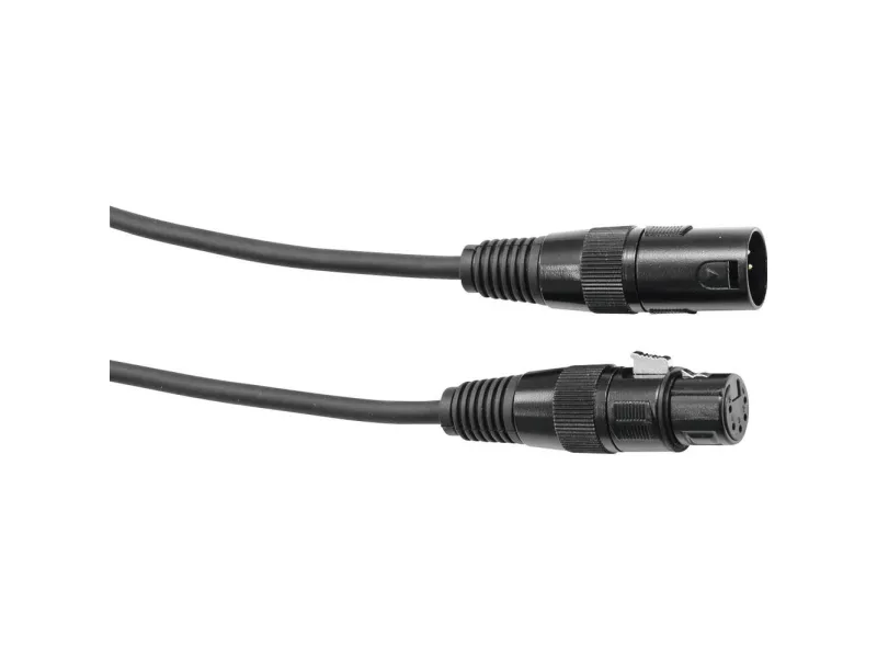 Eurolite DMX forbindelseskabel [1x XLR-kontakt 5-polet - 1x XLR-kontakt 5-polet] 1 m