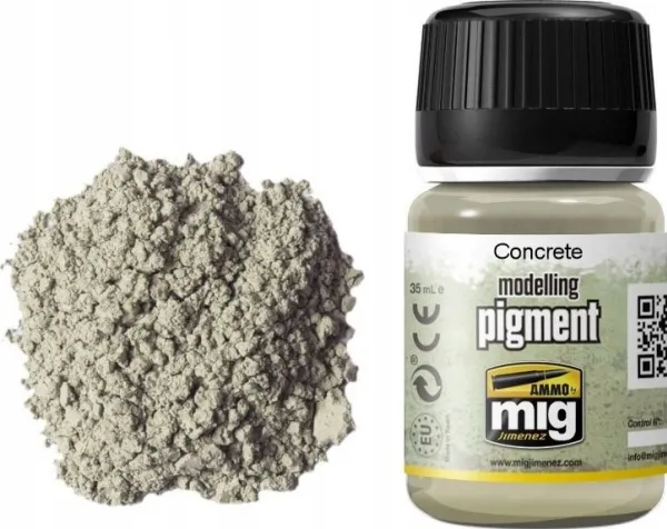 Vallejo Ammo: Modeling Pigment - Betong (35 ml)