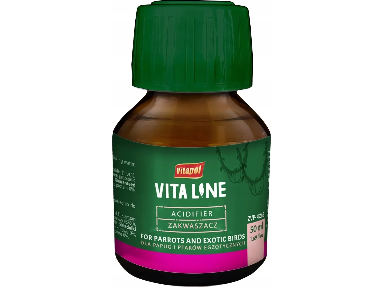 Vitapol Vitaline gjæringsmiddel for eksotiske fugler 50 ml