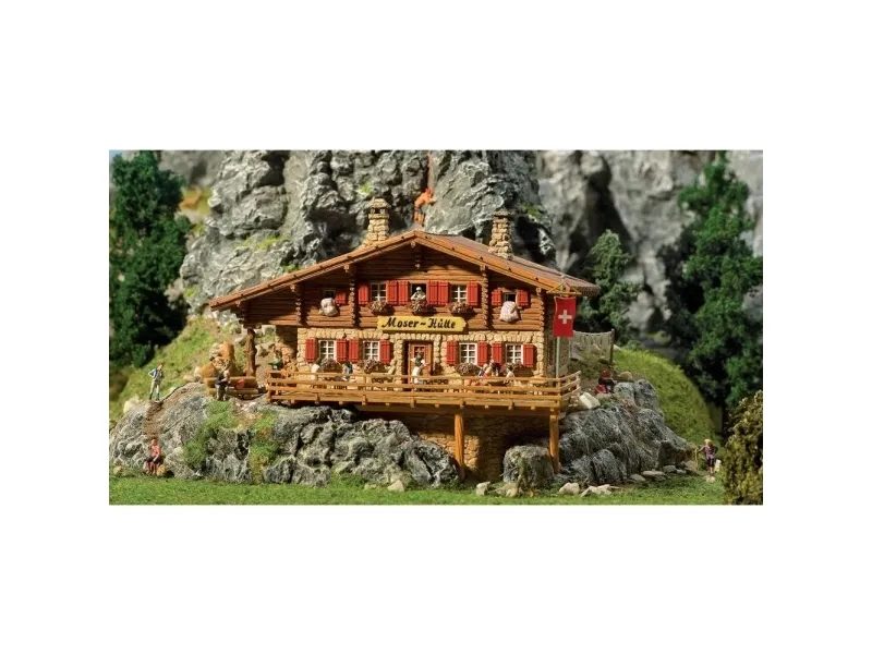 Bjerghytte Moser hytte H0 Faller 130329