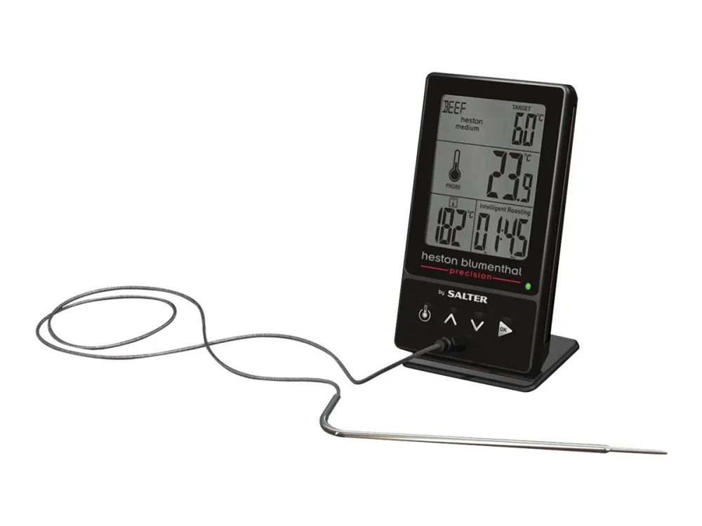 Heston Blumenthal Precision by Salter 540A HBBKCR 5-in-1 - Steketermometer - for dypfryser, for barbequegrill, for grill