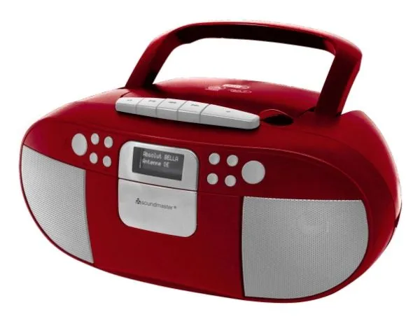 Soundmaster SCD7800RO, Analog og digital, DAB+, FM, Spiller, CD, CD-R, CD-RW, 3 W, LCD