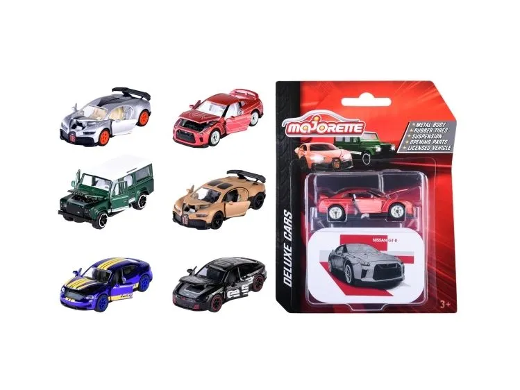 Simba Vehicle Majorette Deluxe 6 typer blanding
