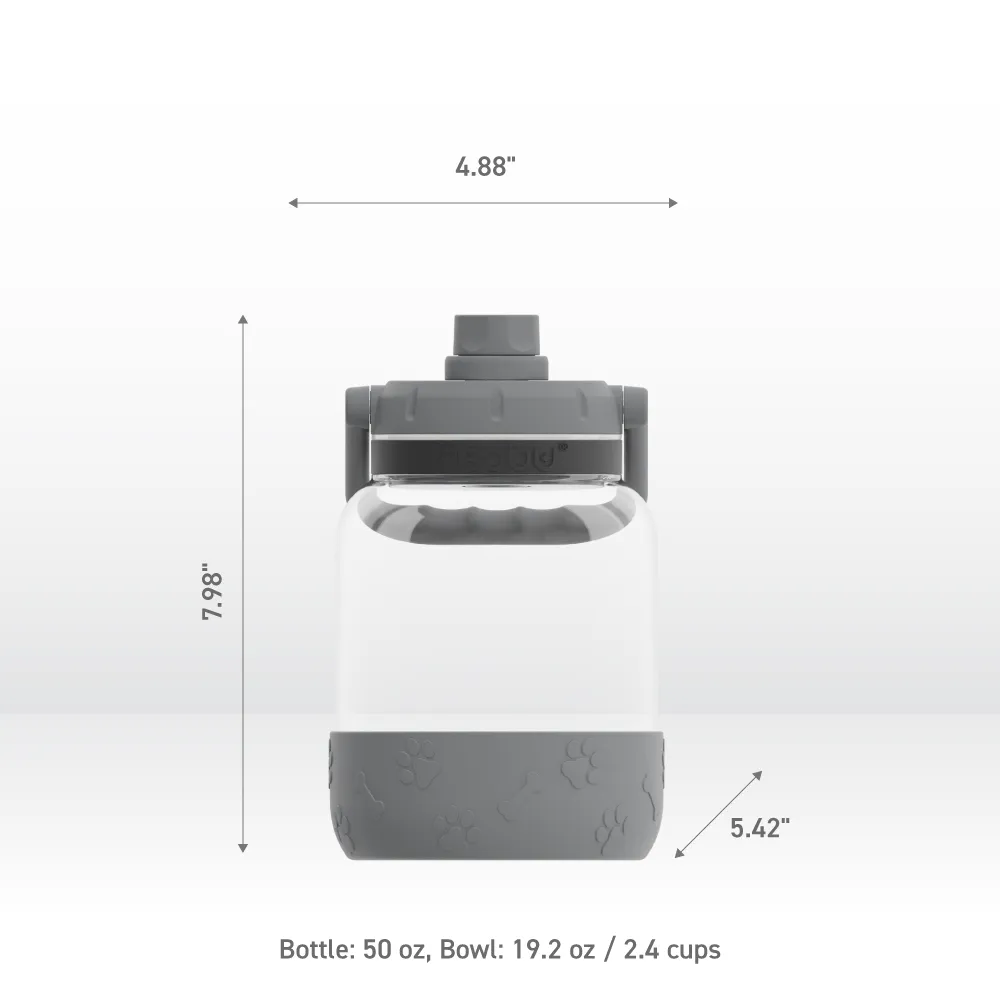Asobu - The Barkely  Bowl Bottle 1500ml/50oz - Grey