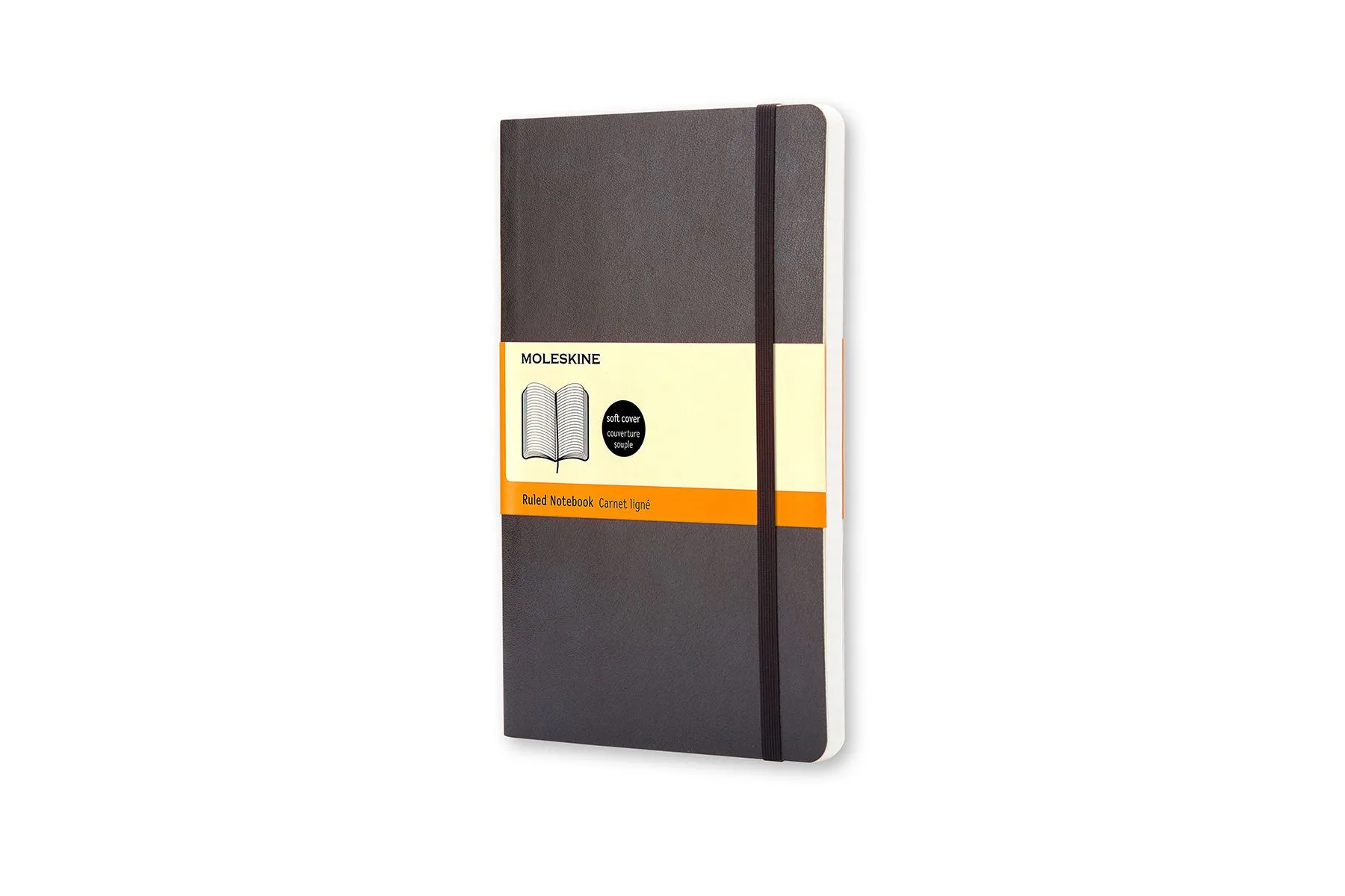 Moleskine QP611, Sort, Matt, Heftet, Voksen