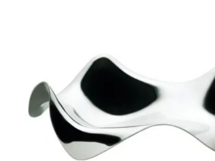 Alessi PG02 BLIP, skjeholder laget av 18/10 rustfritt stål skinnende polert (PG02)