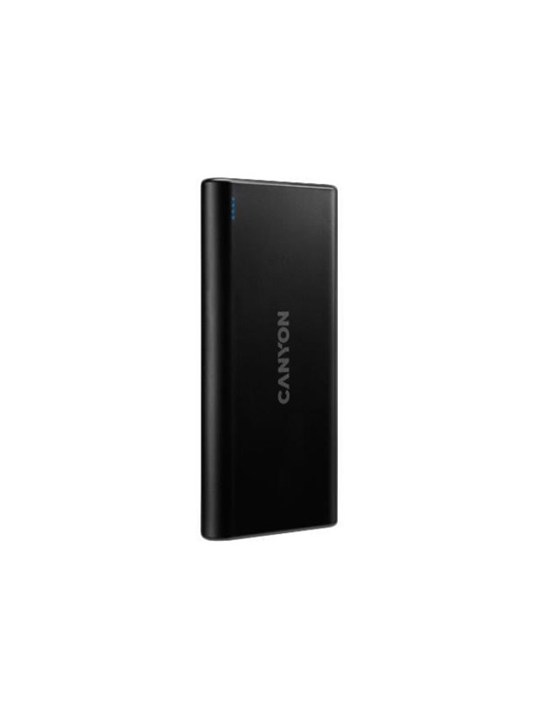 Canyon PB-106 power bank - Li-pol - USB Nødlader - Svart - 10000 mAh