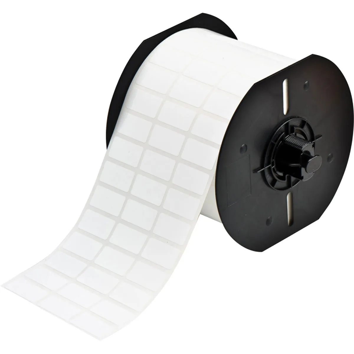 Brady B33-5-423, Hvit, Selvklebende skriveretikett, Polyester, Trermisk overføring, Akryl, Permanent