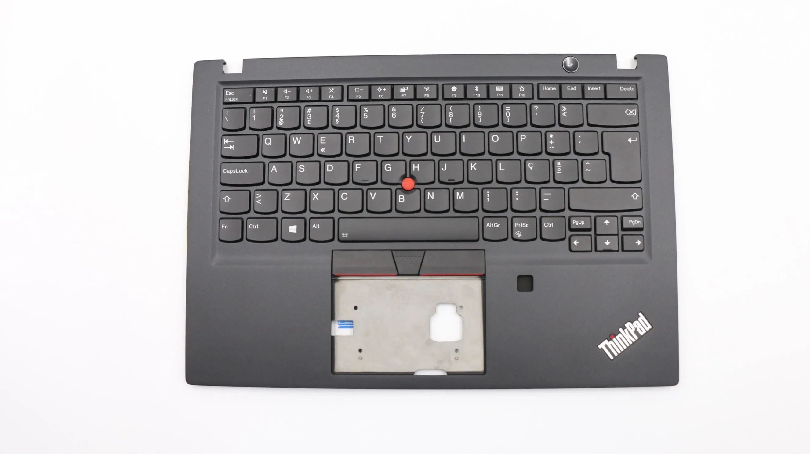 Lenovo FRU02HM333, Tastaturdeksel, Portugisisk, Bakgrunnsbelyst tastatur, Lenovo, ThinkPad T490s (20NX, 20NY)