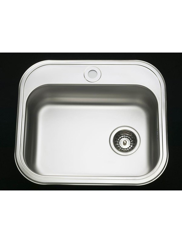 Juvel Intra juvel k480b1 stainless steel kitchen sink with taphole