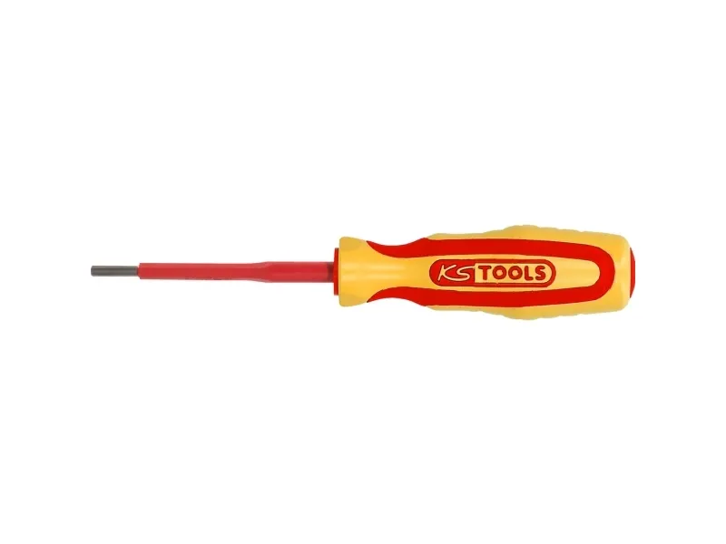KS Tools 117.1638 VDE innvendig sekskant skrutrekker nøkkelvidde 8,0 mm bladlengde 200,0 mm lengde 316 mm
