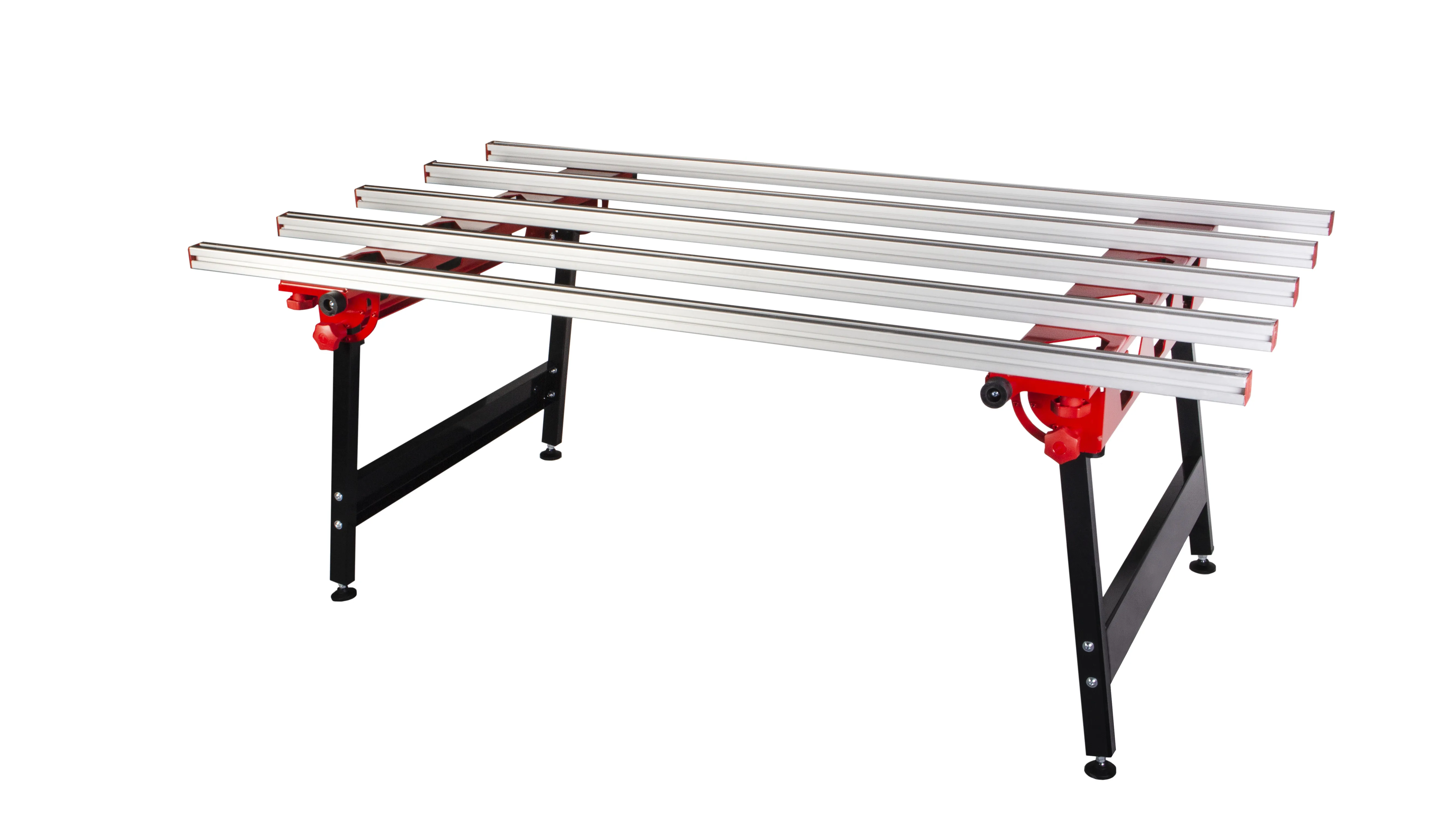 RUBI 18935, Flisebord, Metall, Rød, Rustfritt stål, 1044 mm, 1800 mm, 700 mm
